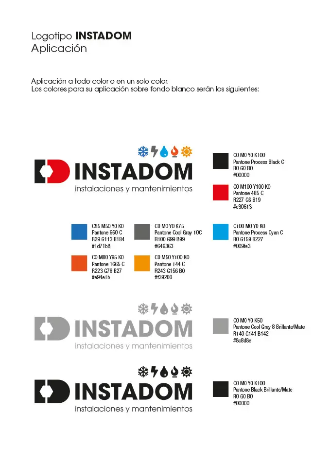 Imagen corporativa de INSTADOM 4/16