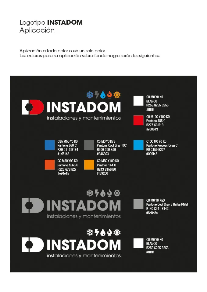 Imagen corporativa de INSTADOM 5/16