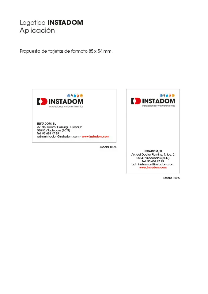 Imagen corporativa de INSTADOM 9/16
