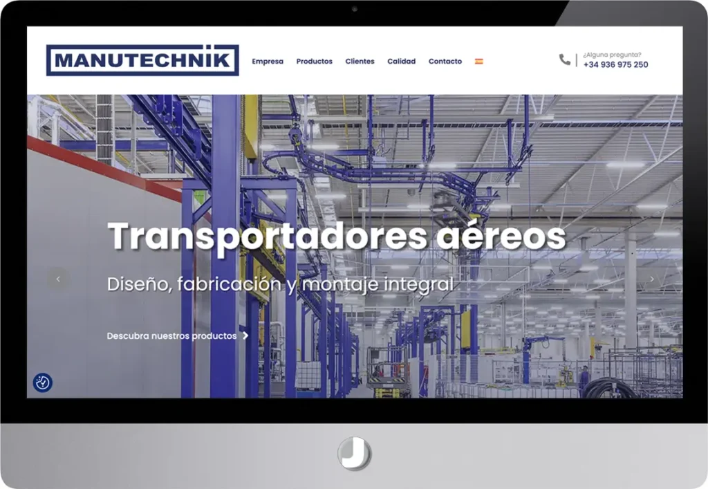 Espacios web: MANUTECHNIK